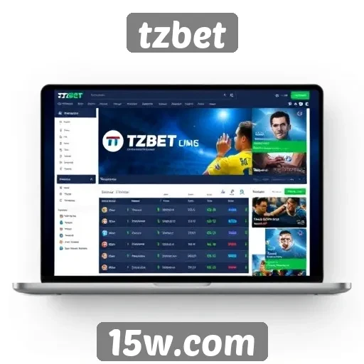 interface do tzbet é otimizada para usuários